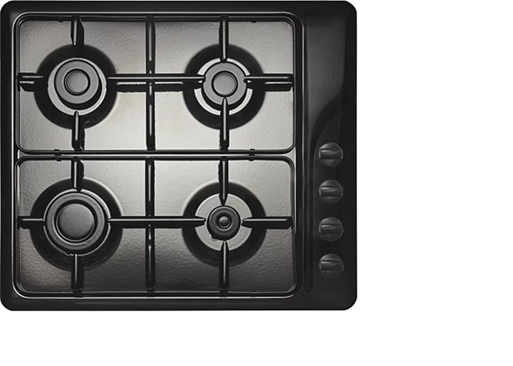 Alveus MTF 640 Black 4-Burner Gas Hob