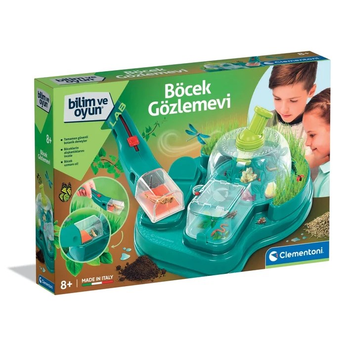 Clementoni 64058 Insect Observatory Science and Game Set