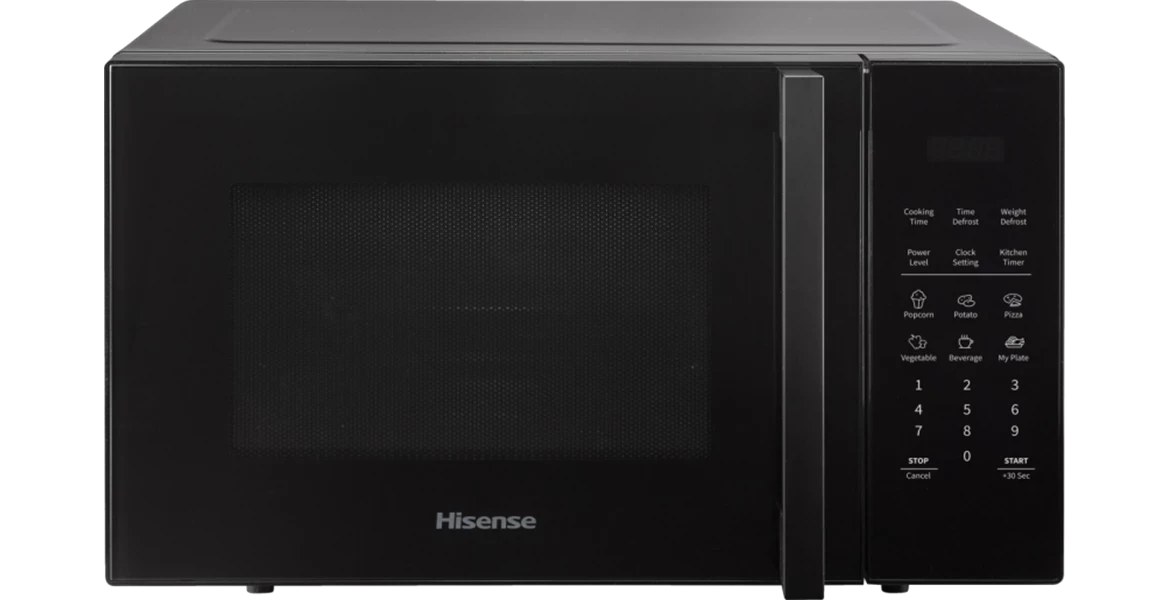 Hisense H25MOBS7H, микроволновая печь 25 л, матовая чёрная