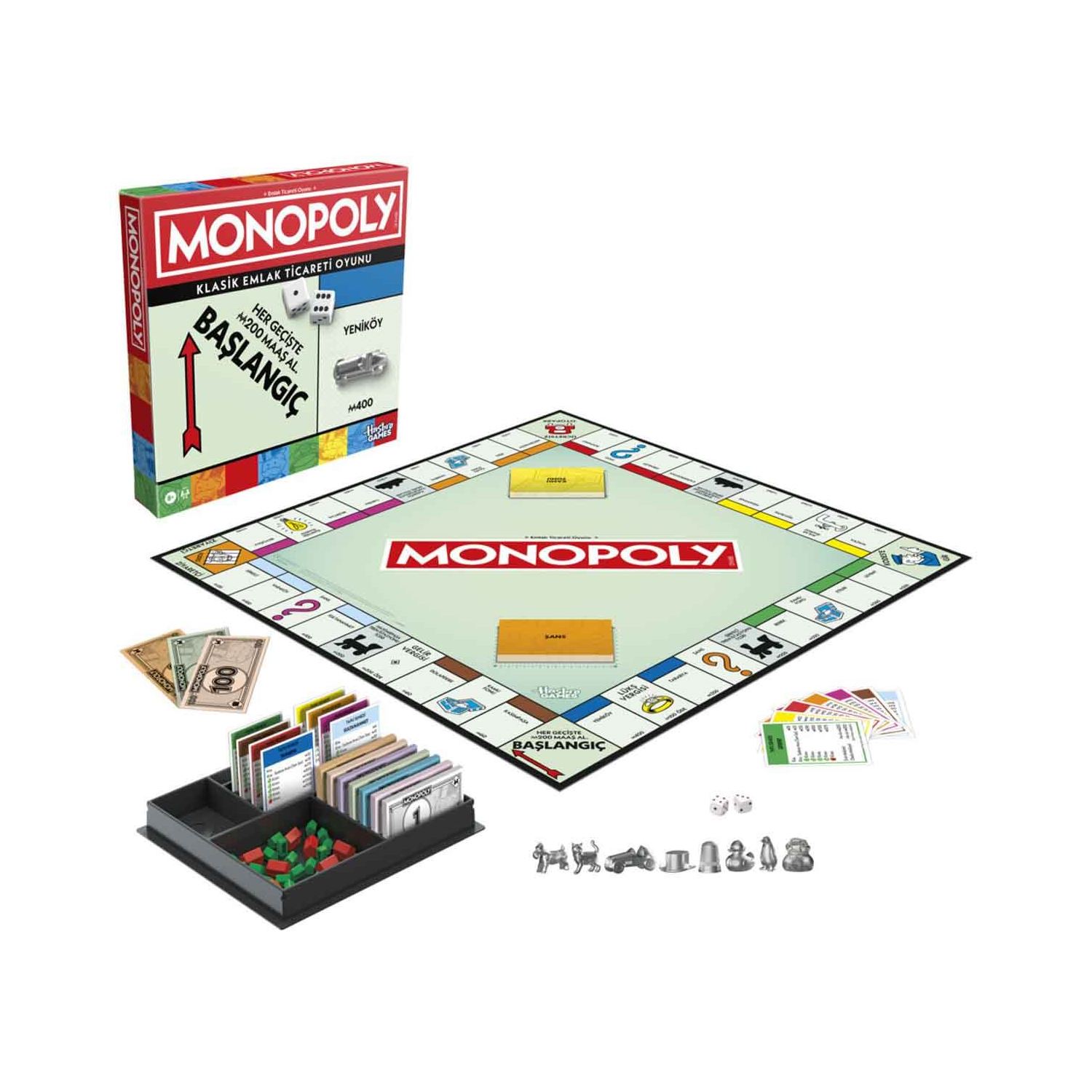 Monopoly Klasik Kutu Oyunu