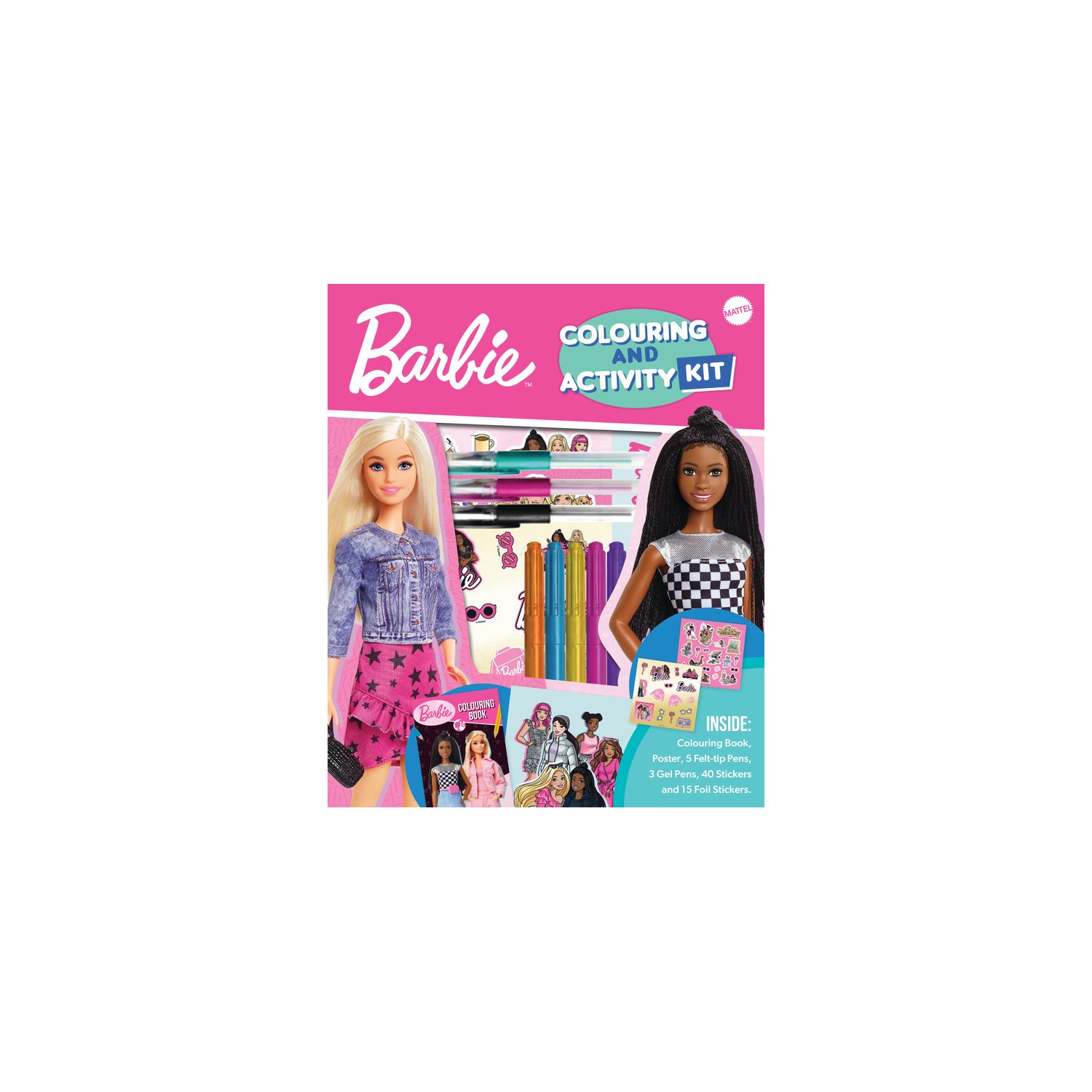 Alligator Products Barbie Colouring & Activity Kit 9781788246774