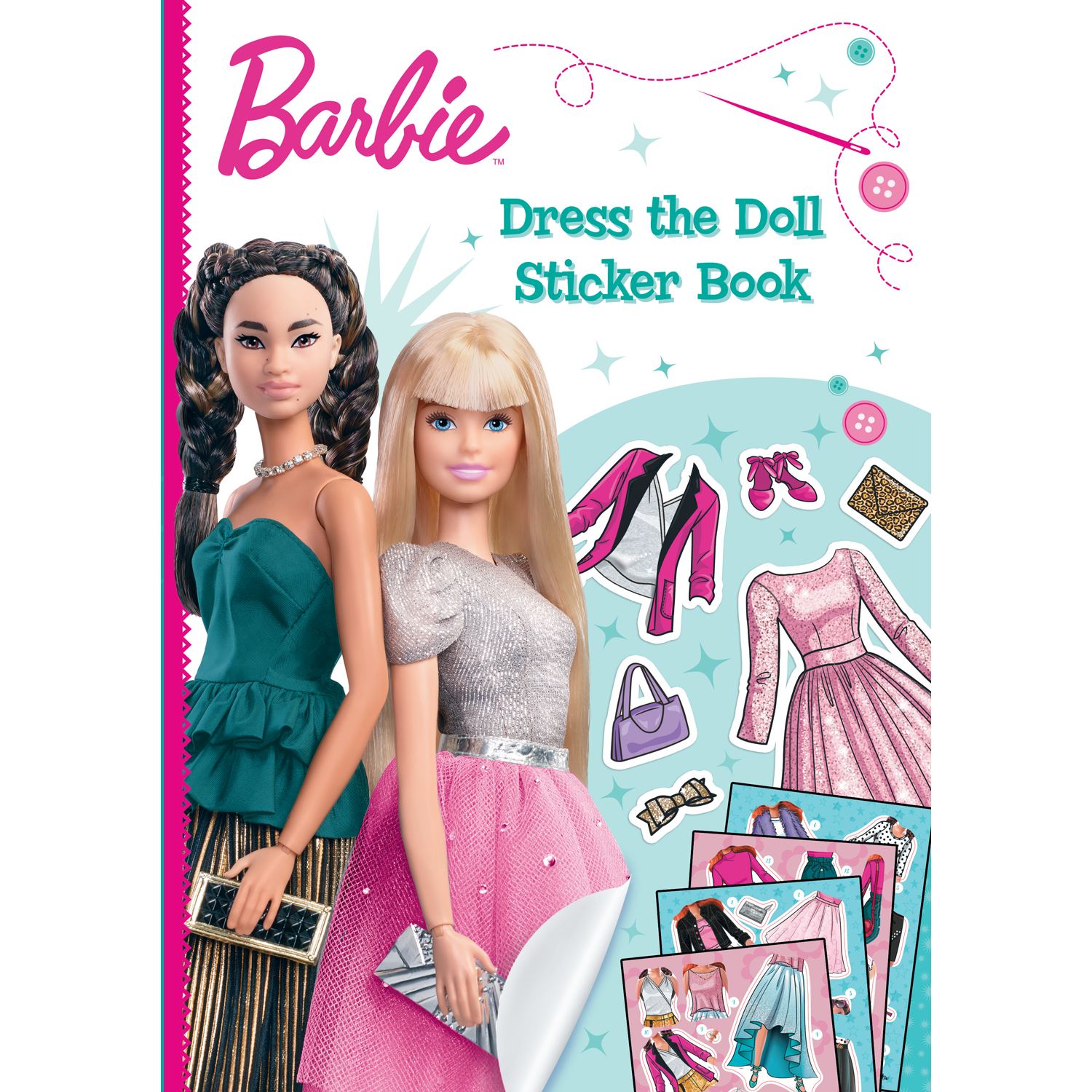 Barbie Dress The Doll Sticker Book 9781788243353