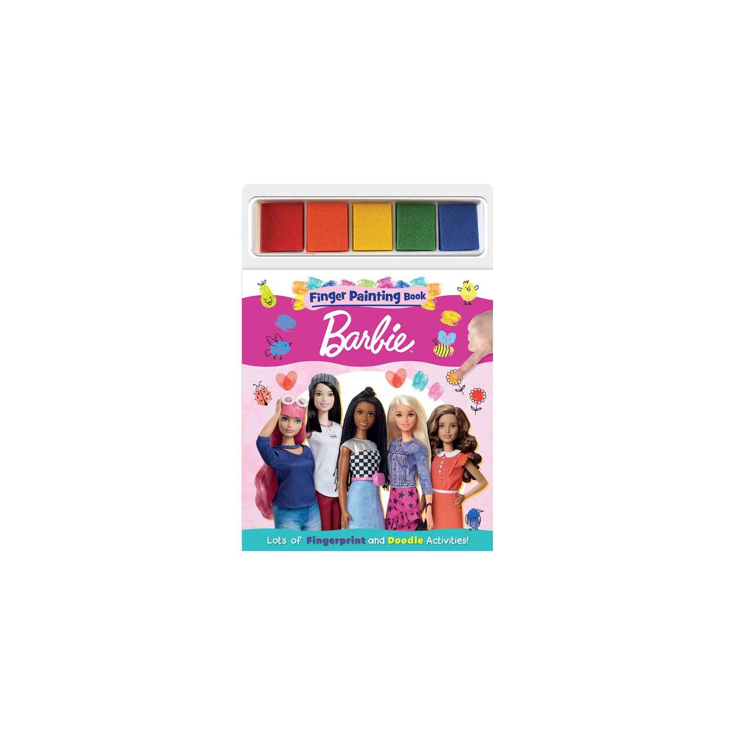 Alligator Products Barbie Finger Painting Book 9781788246781