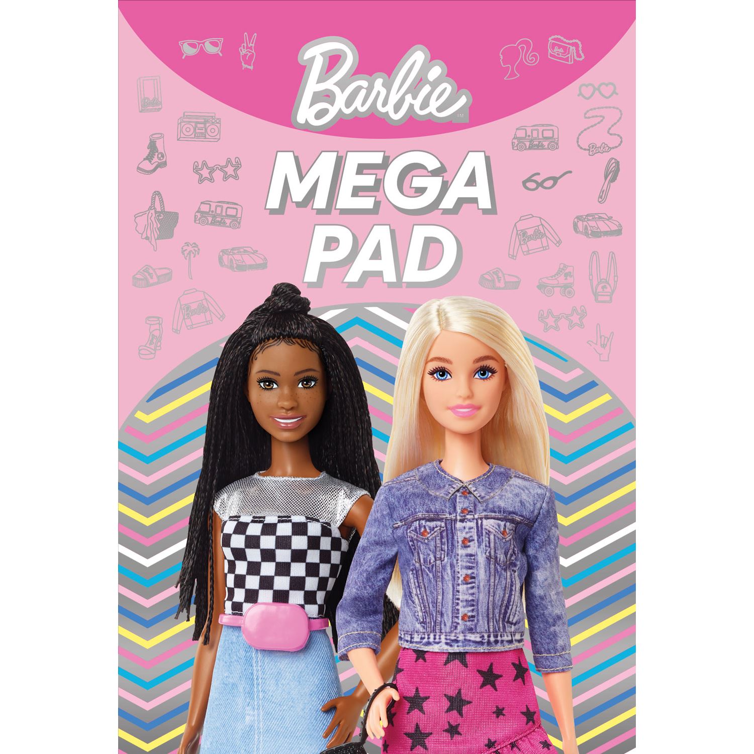 Barbie Mega Pad English Activity and Colouring Book 9781788247443
