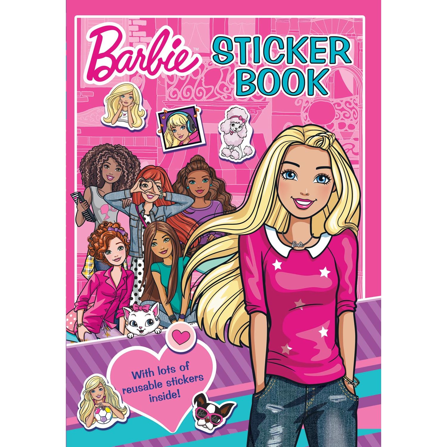 Alligator Products Barbie Sticker Book 9781788243292