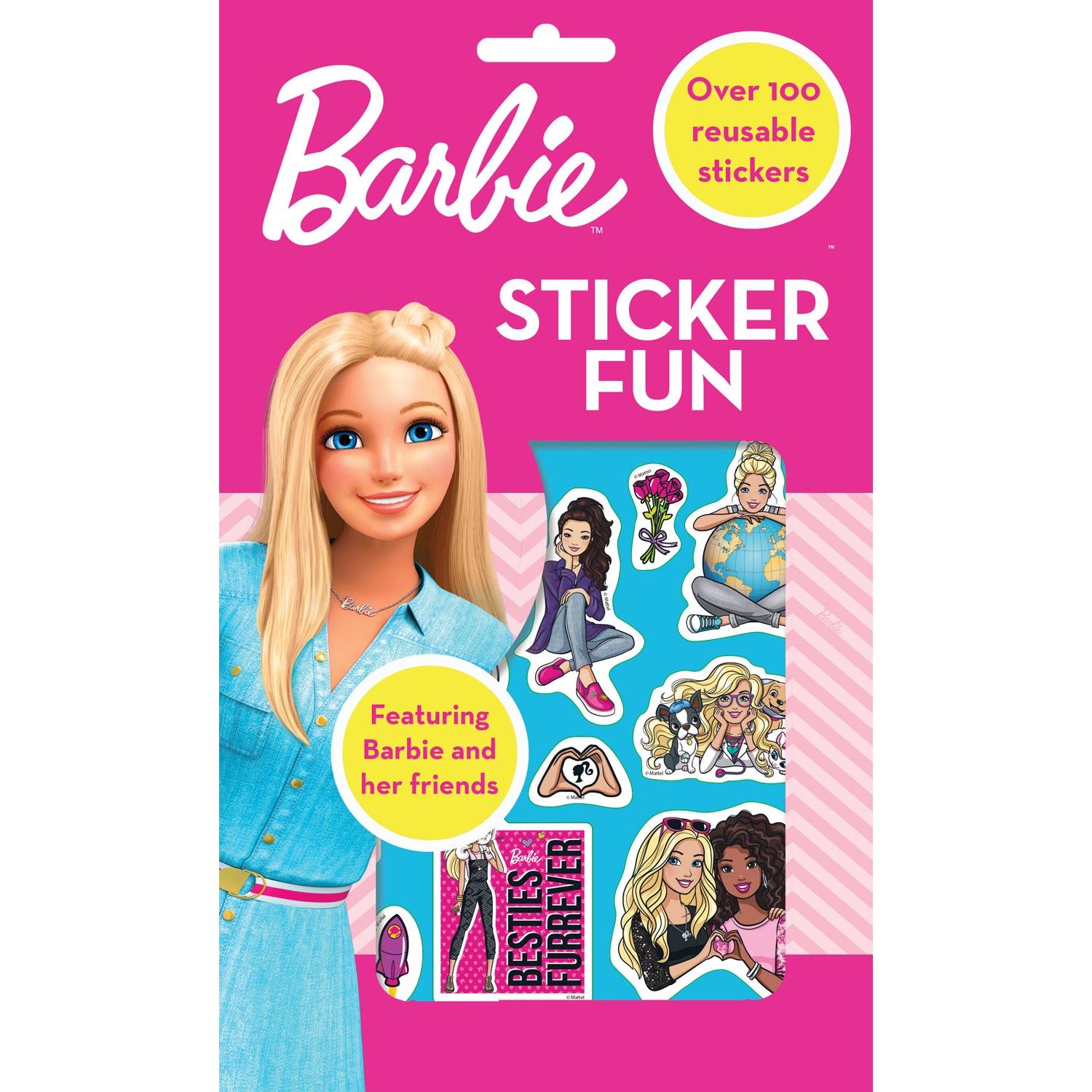 Alligator Products Barbie Sticker Fun English Sticker Activity Book 9781788244916