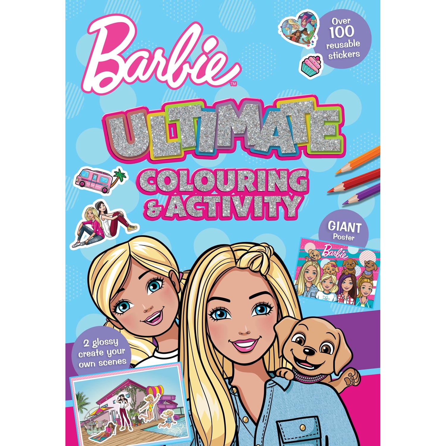 Barbie Ultimate Colour İngilizce Boyama ve Etkinlik Kitabı