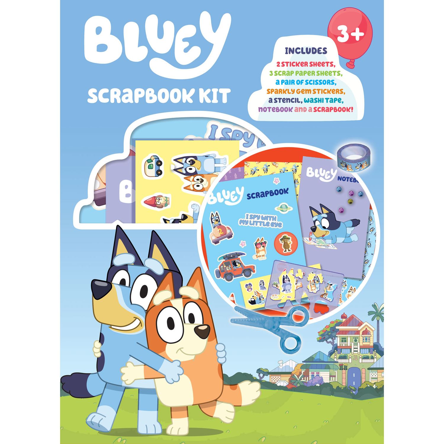 Bluey Scrapbook Kit 9781788245296