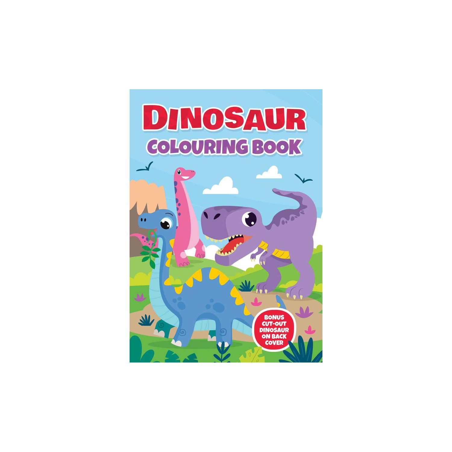 Dinosaur Colouring Book