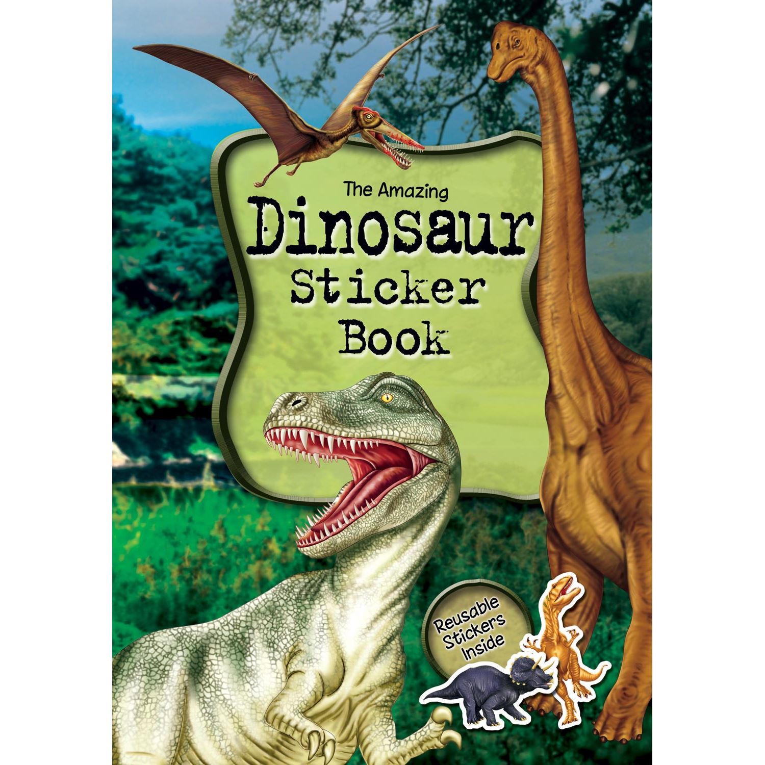 Alligator Products Dinosaur Sticker Book