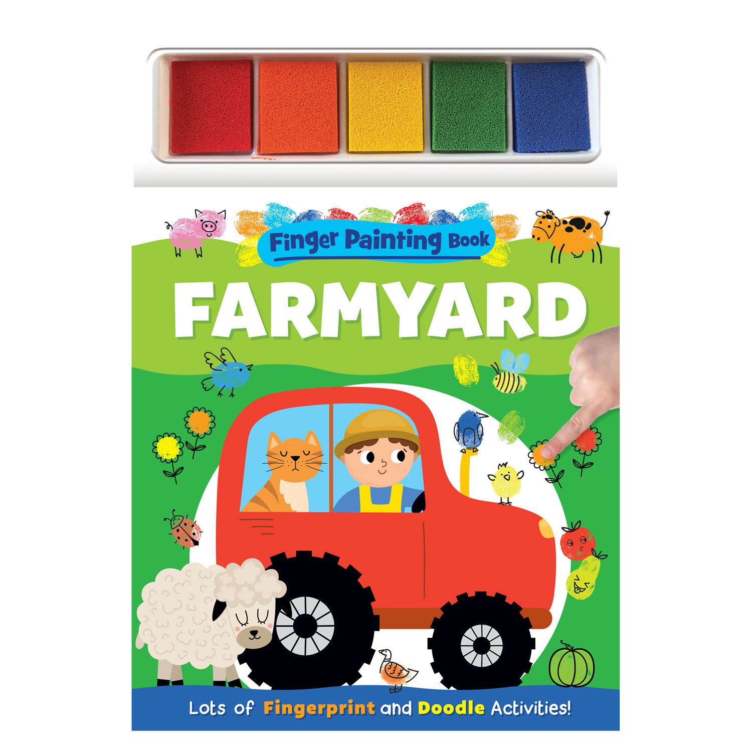 Finger Painting Book - Farmyard