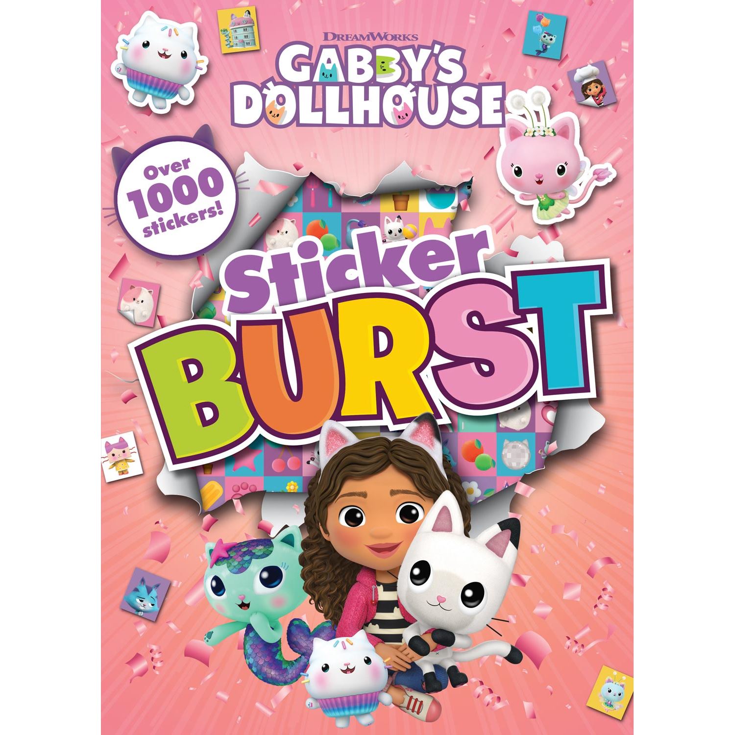 Alligator Products Gabby's Dollhouse Sticker Burst İngilizce Sticker Etkinlik Kitabı