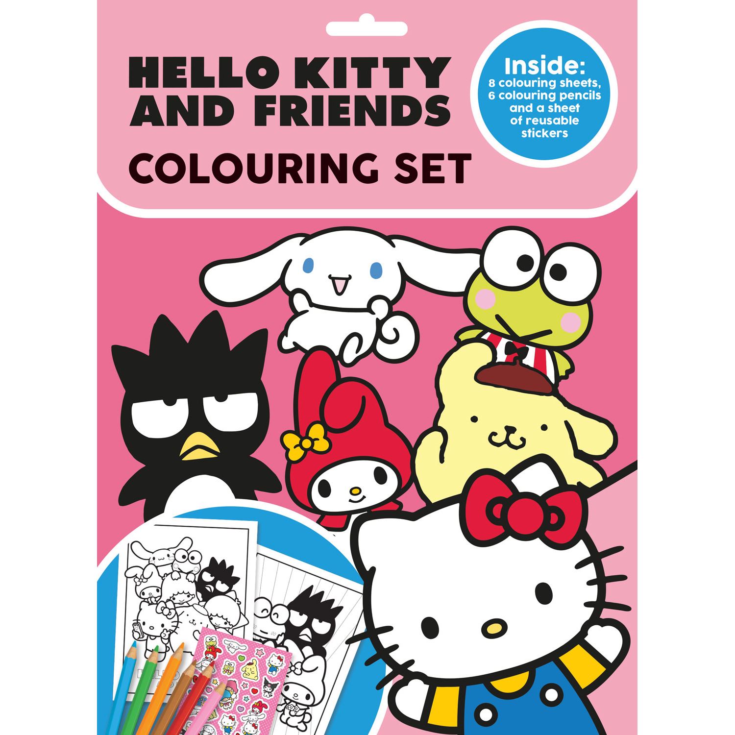 Alligator Products 9781788247948 Hello Kitty and Friends Colouring Set
