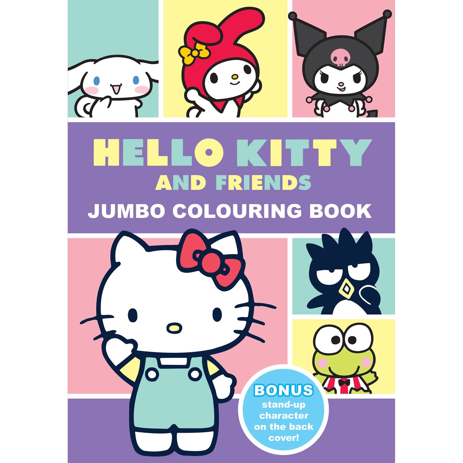 Alligator Products Hello Kitty and Friends Jumbo Boyama Kitabı İngilizce