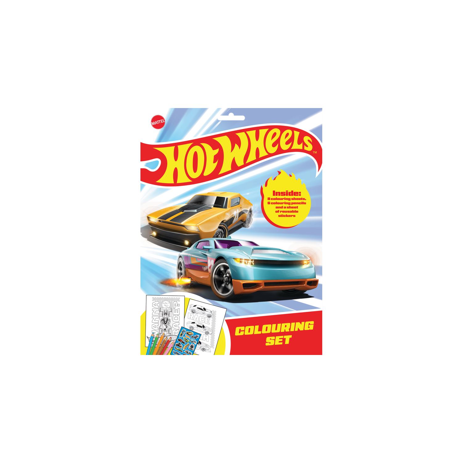 Alligator Products Hot Wheels — набор для раскрашивания 9781788248518