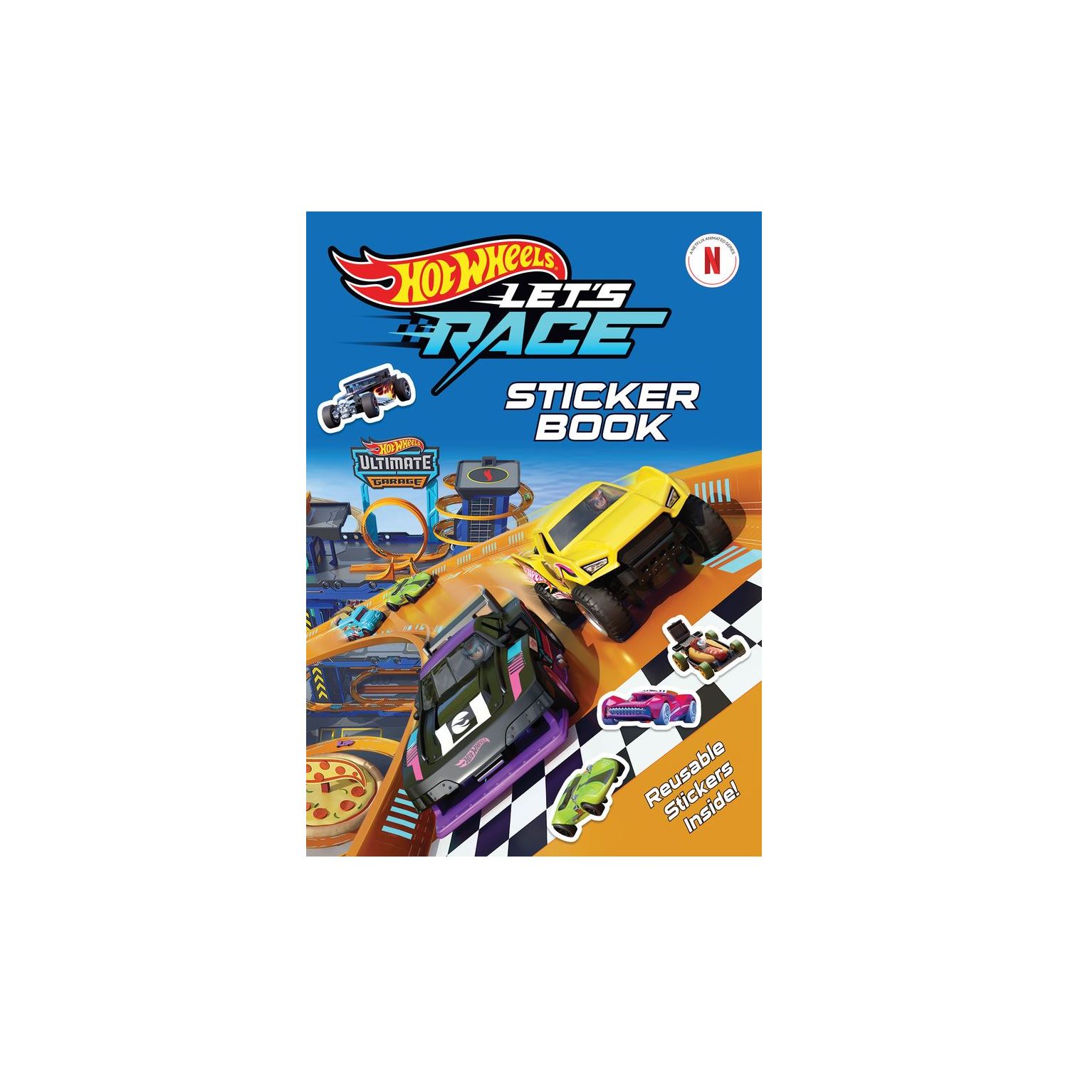 Alligator Products Hot Wheels Sticker Book 9781788248471