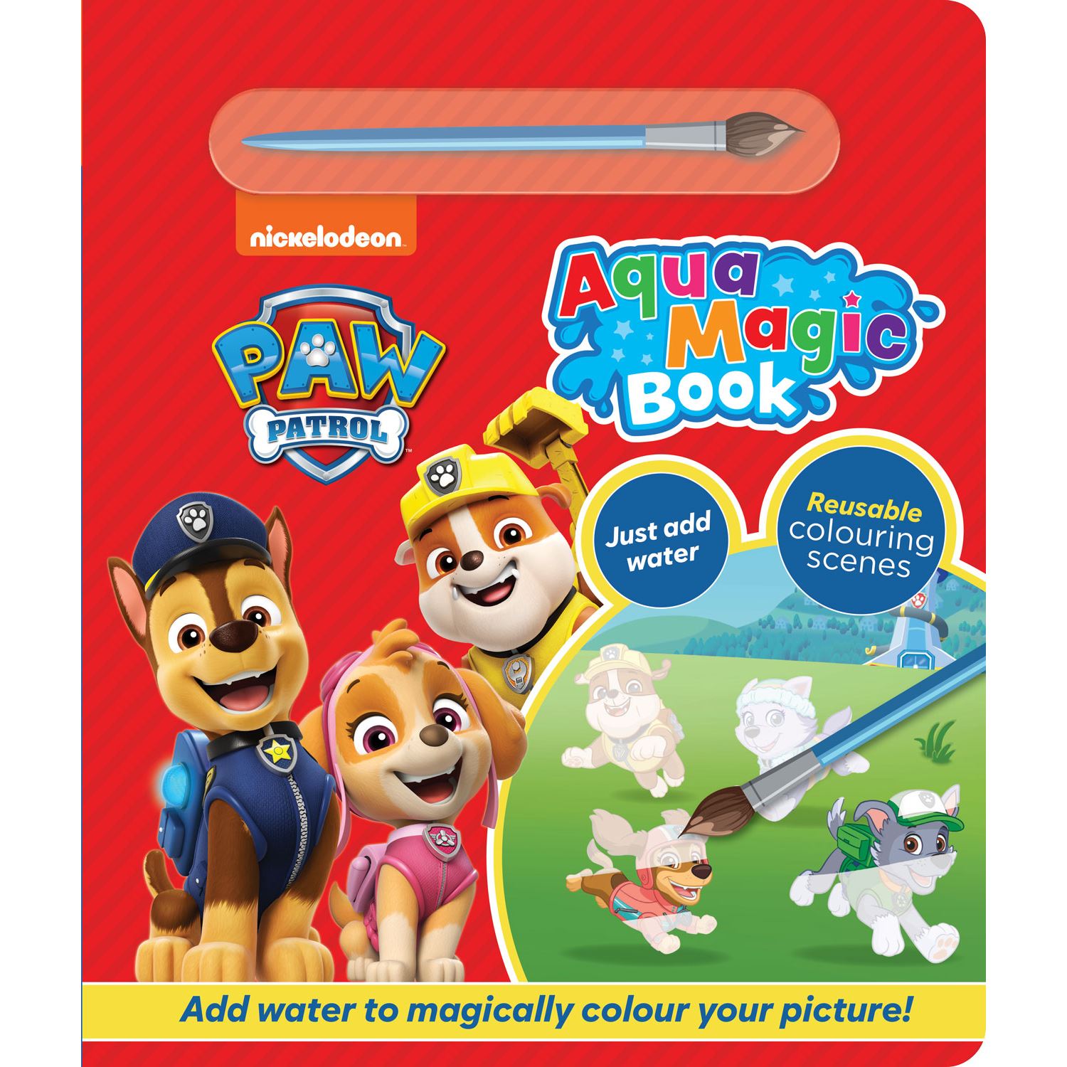 Paw Patrol Aqua Magic Book