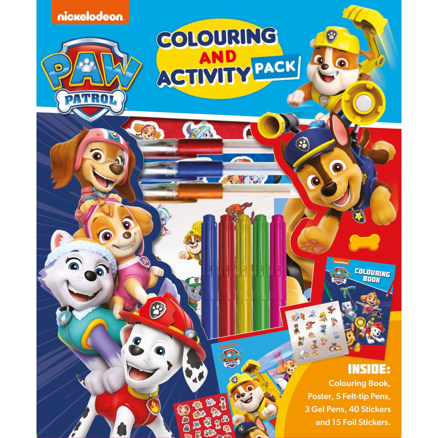 Alligator Products Paw Patrol Colouring and Activity Pack