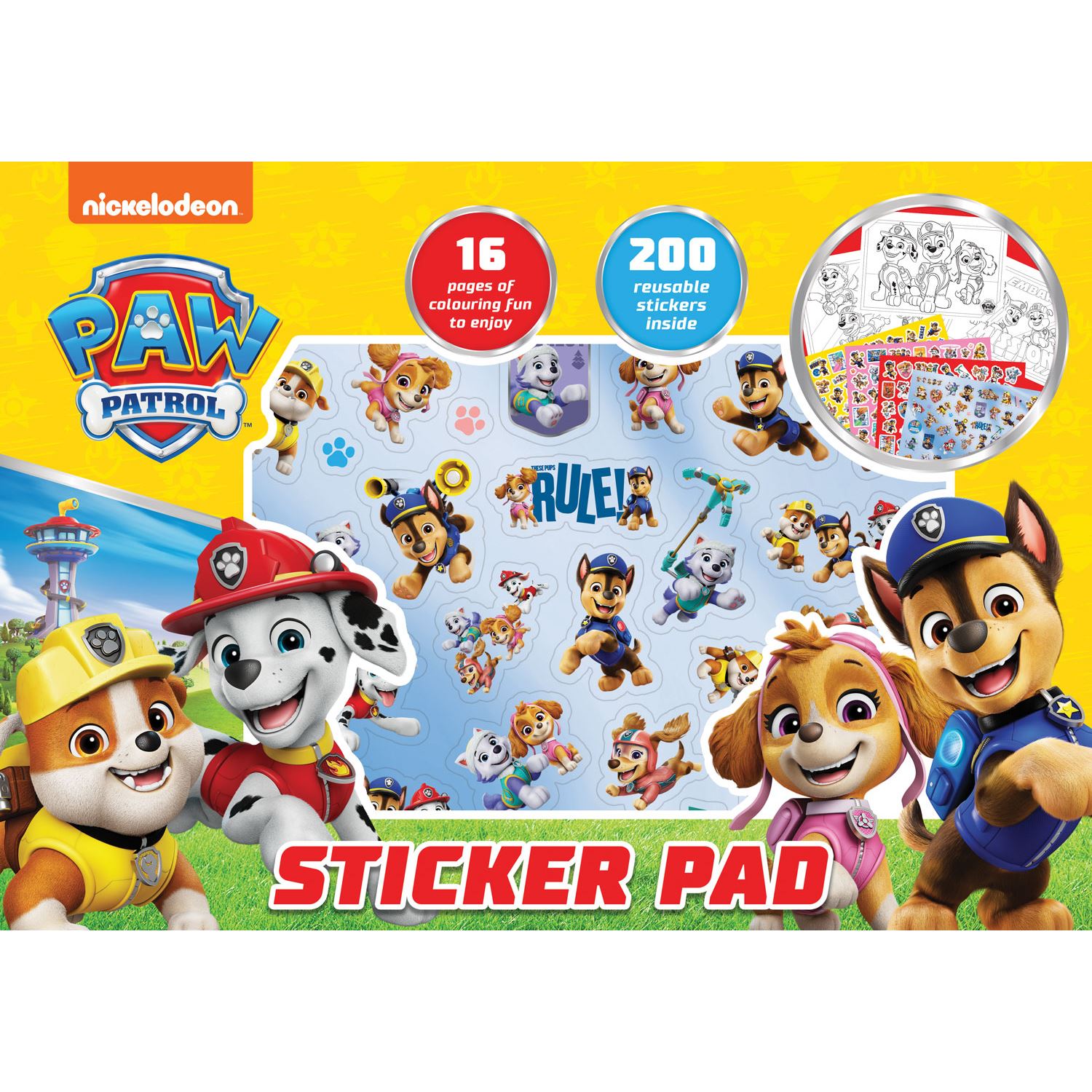 Alligator Products 9781788248143 Paw Patrol — книга с наклейками