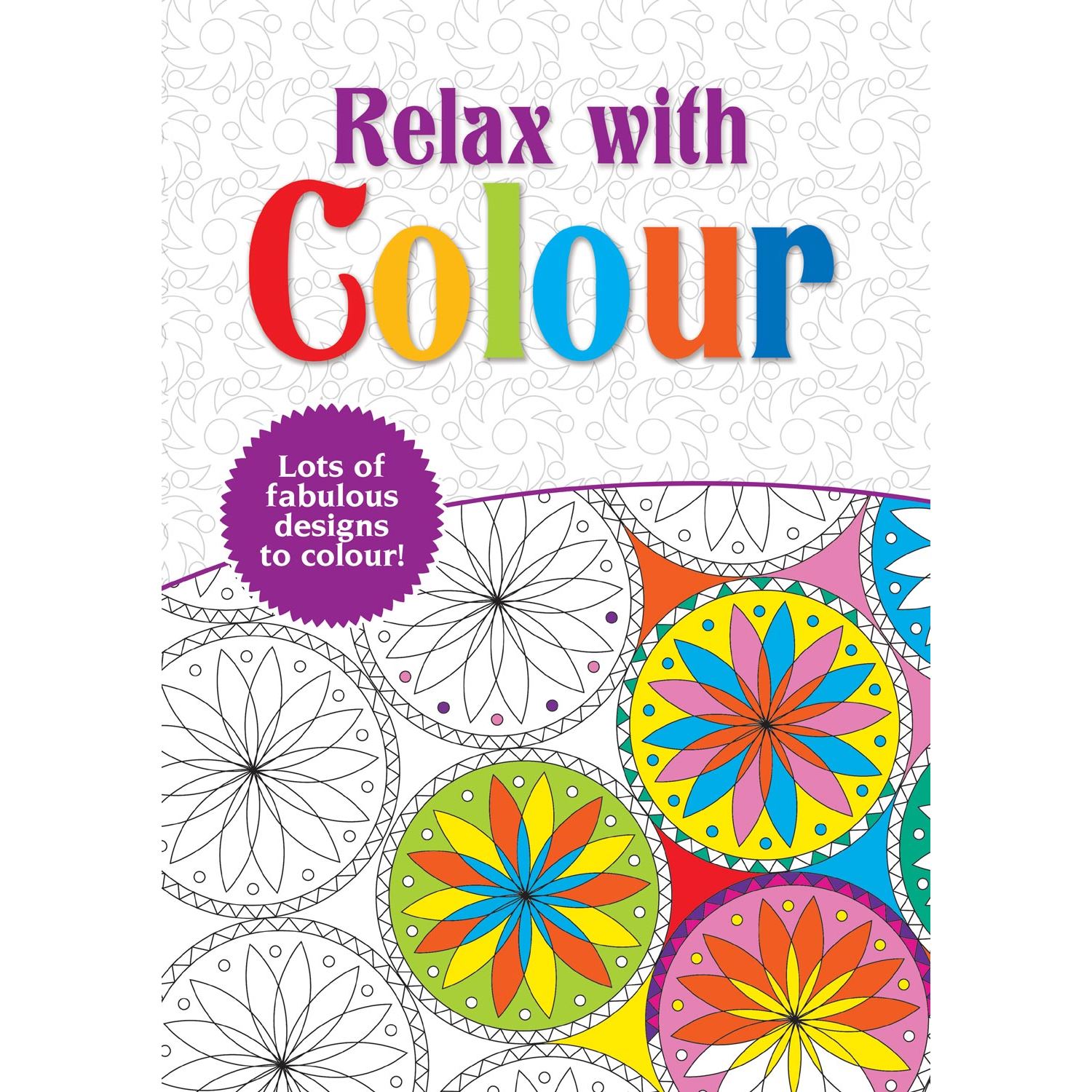 Alligator Products Relax With Colour — детская раскраска