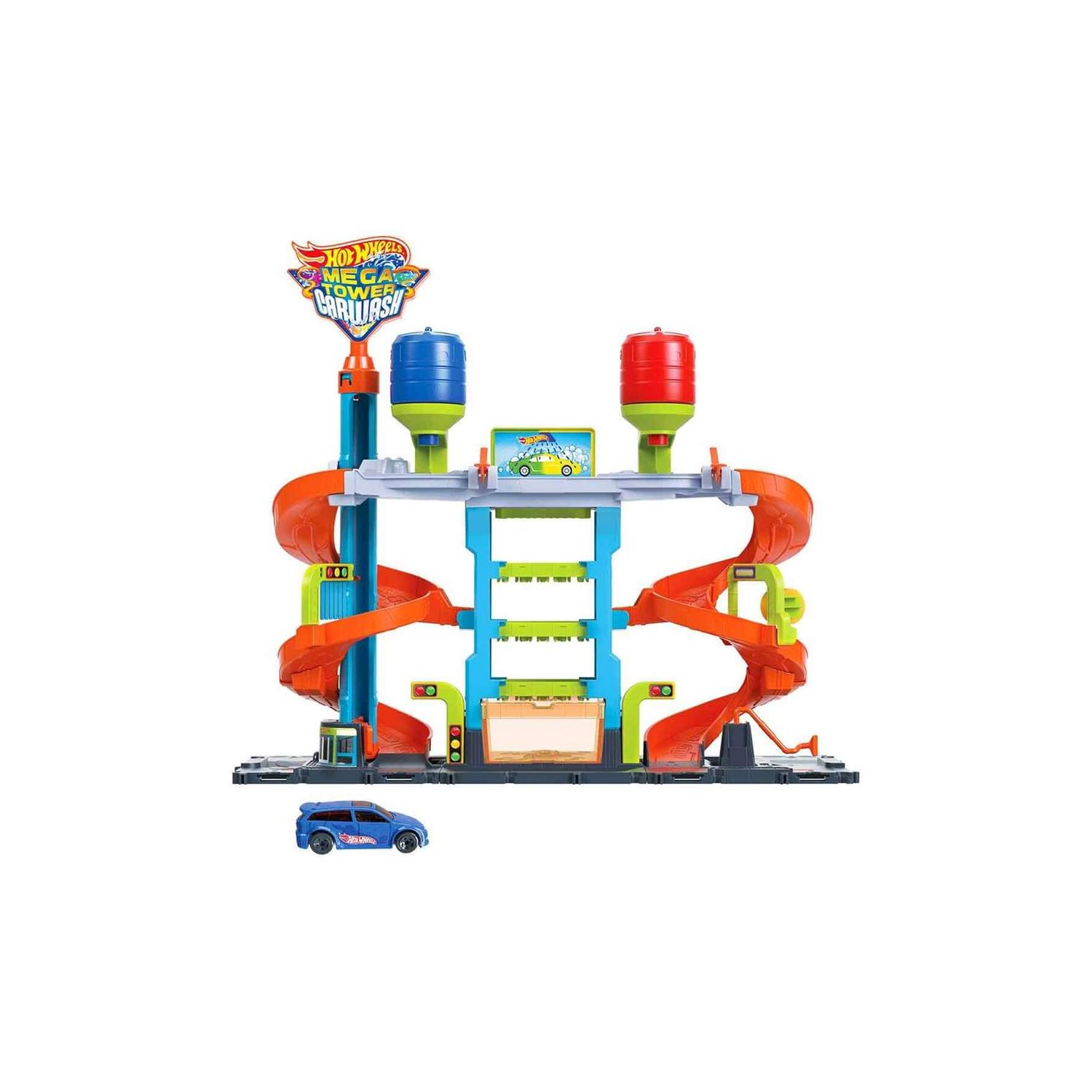 Hot Wheels Mega Araba Yıkama