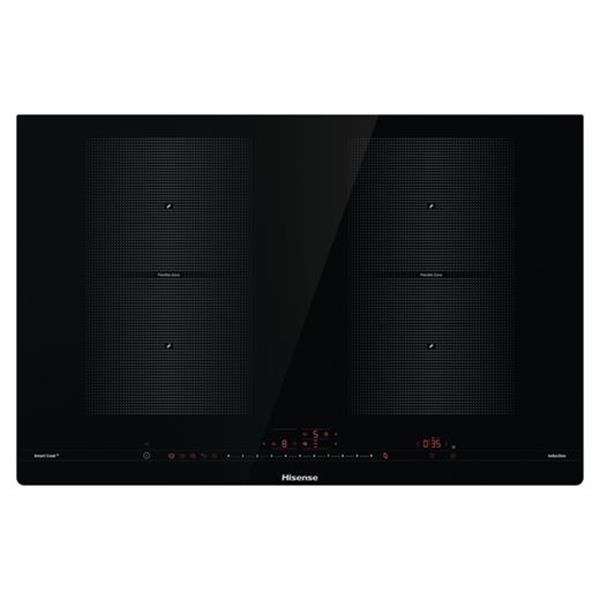 Hisense IHS846S 80 cm Black Glass Built-In Induction Hob