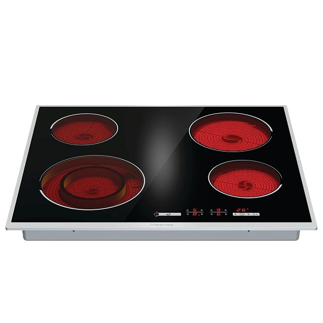 Hisense E6432X 60 cm 4-Zone Black Glass Ceramic Electric Hob