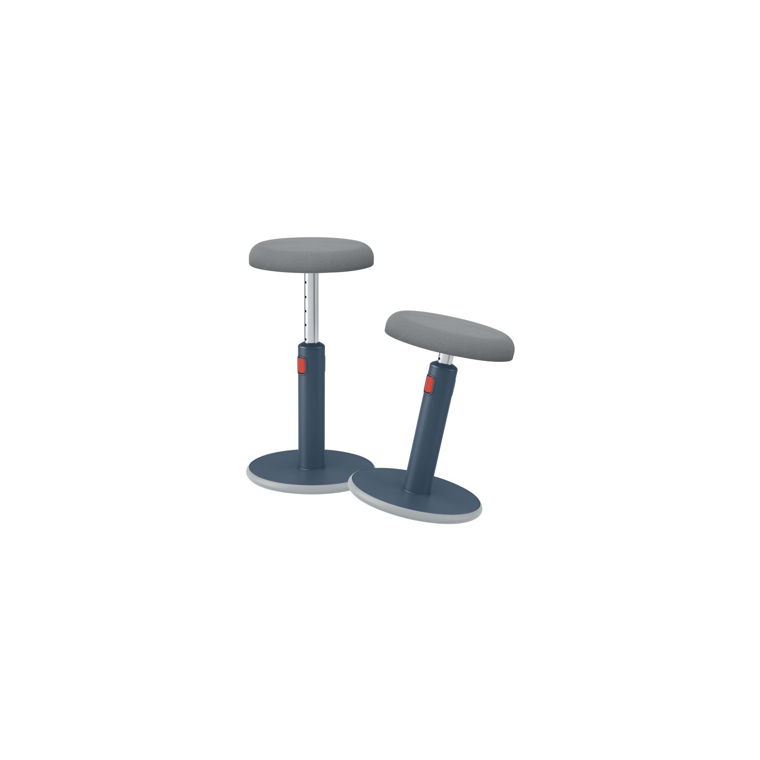 Leitz Ergo Active 2-in-1 Active Stool, Grey