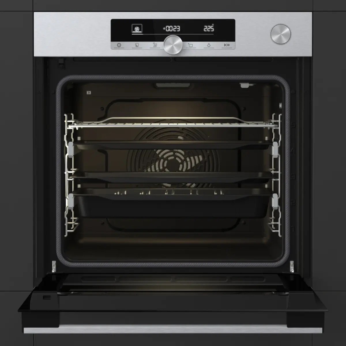 Hisense BSA66334PX 77 L Steam-Assisted Built-in Oven Inox