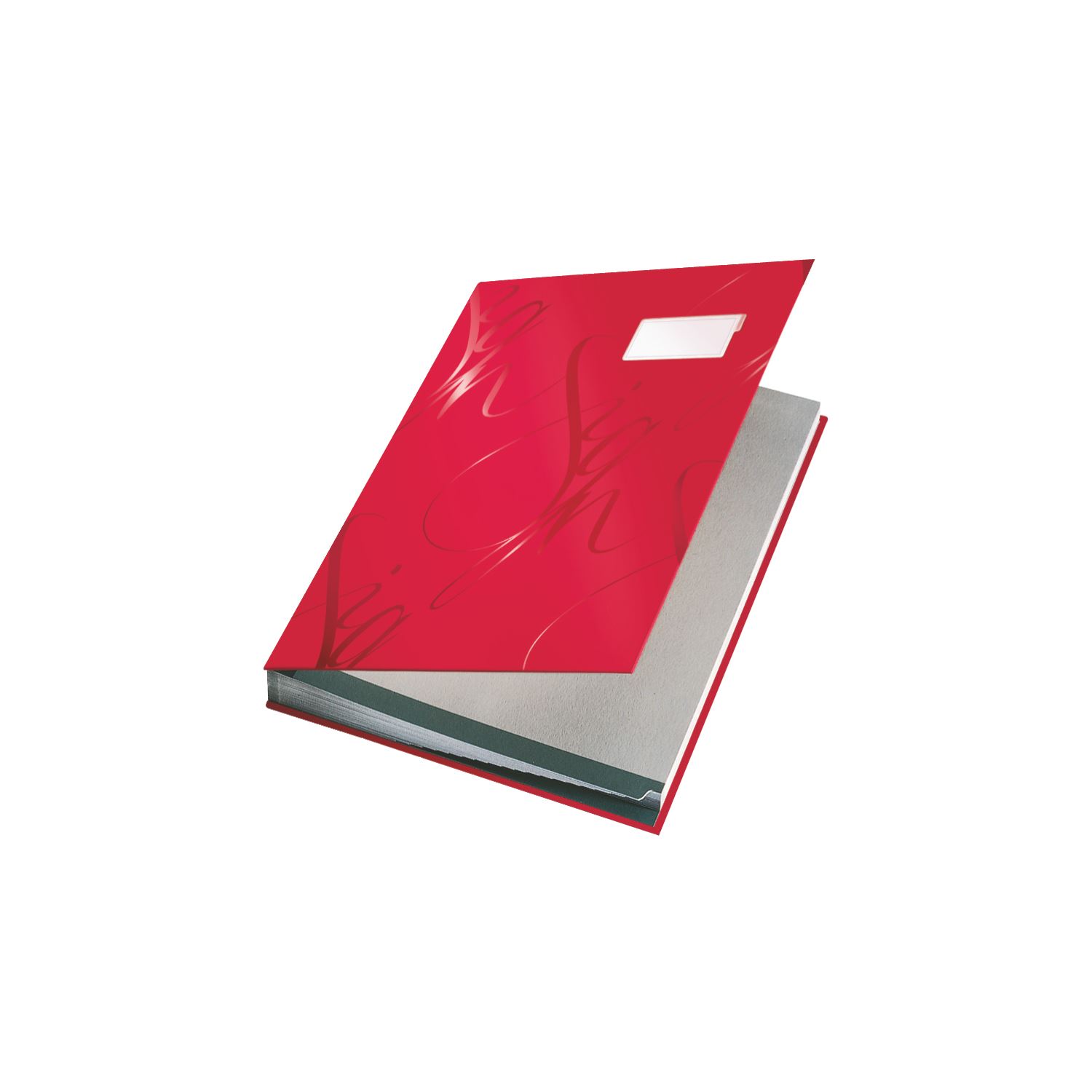 Leitz Design Signature Folder, 18 Compartments, Red