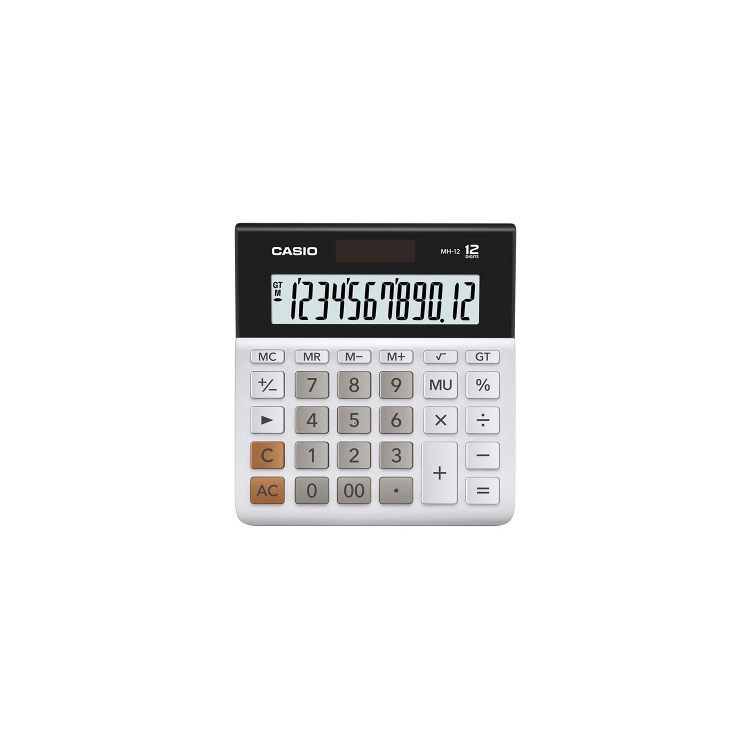 Casio DH-12 настольный калькулятор, белый