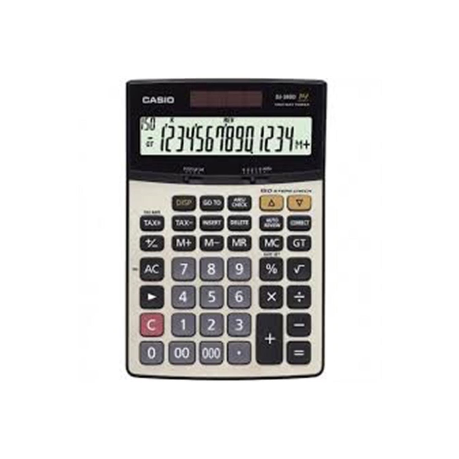 Casio DJ-240D Plus настольный калькулятор на 14 разрядов