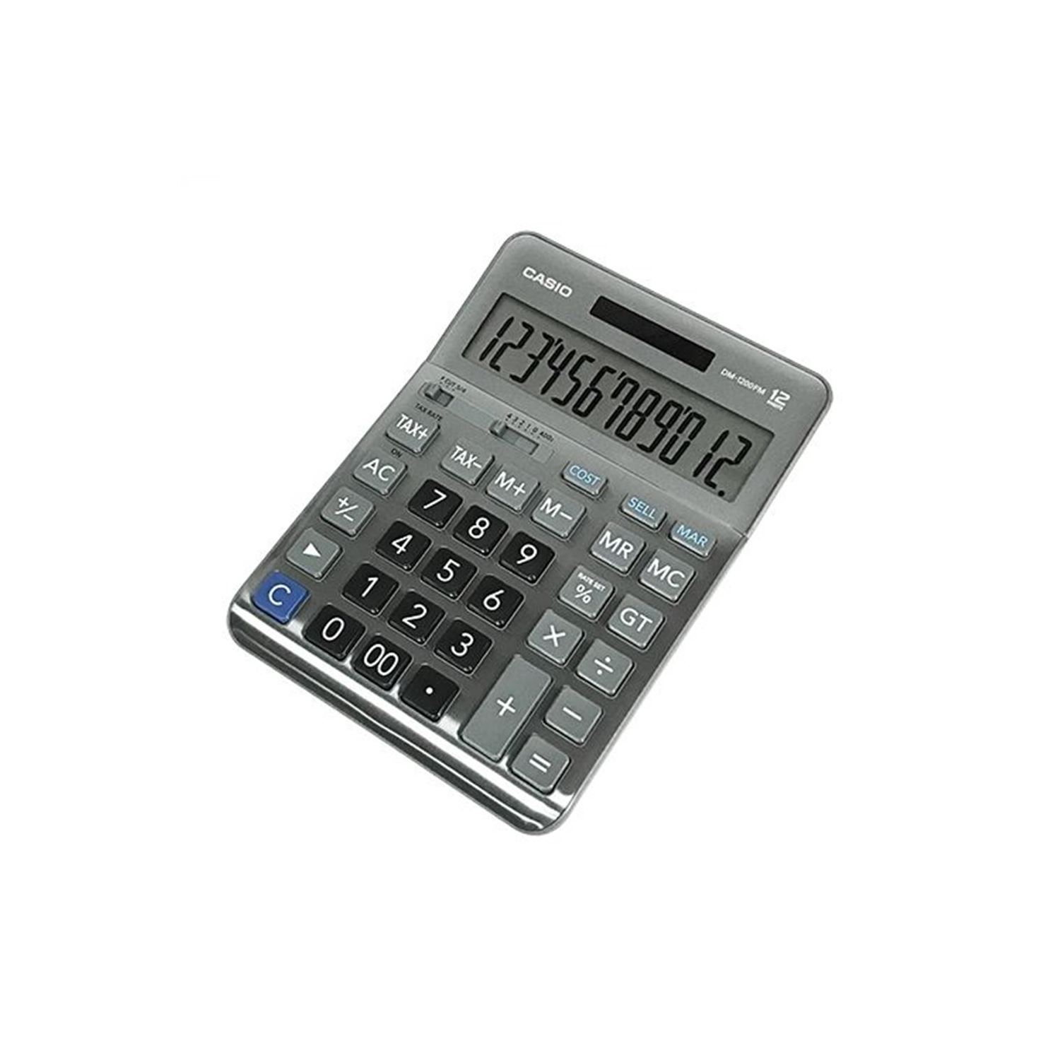 Casio Dm-1200fm 12 Hane Masa Üstü Hesap Makinesi