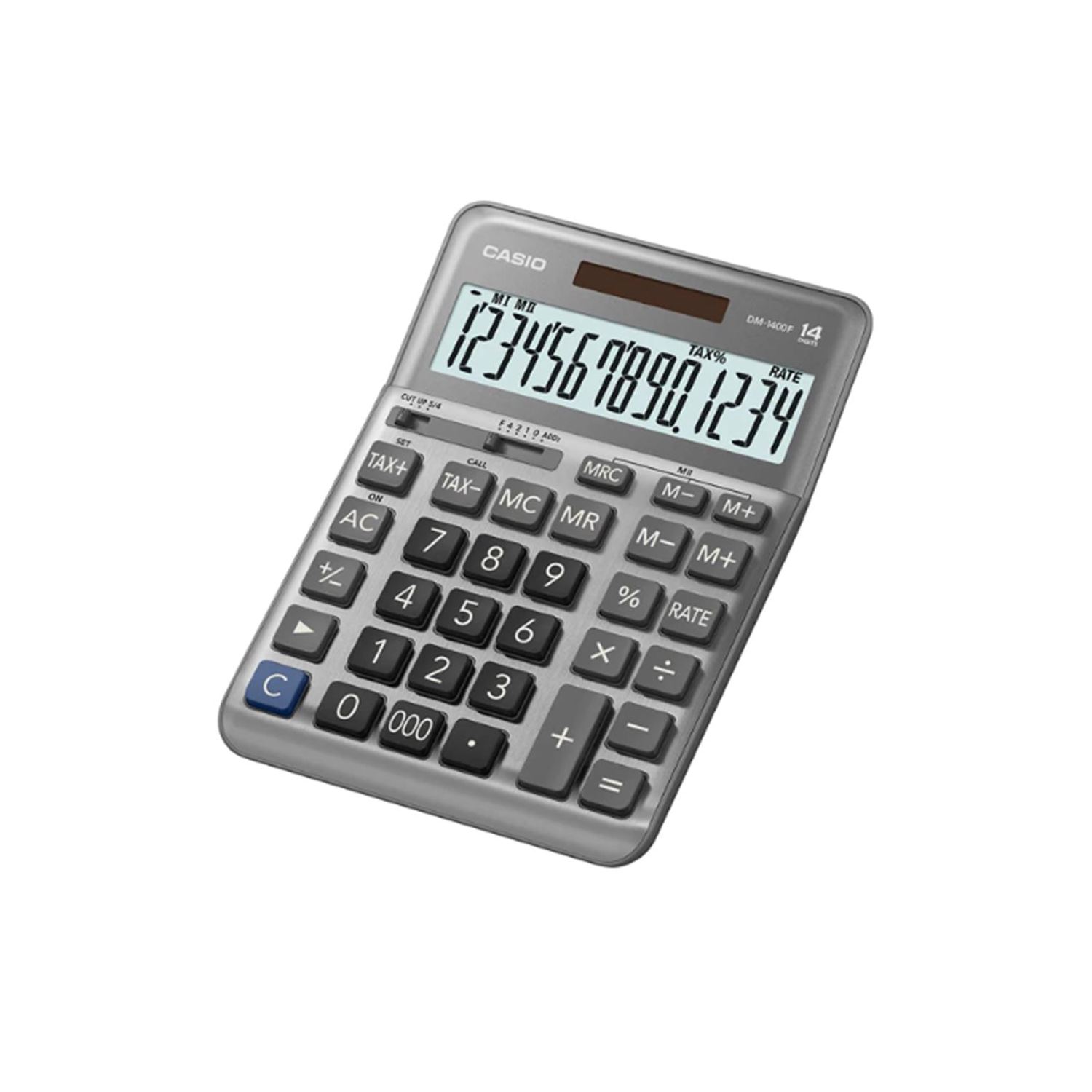 Casio Dm-1400f 14 Hane Masa Üstü Hesap Makinesi