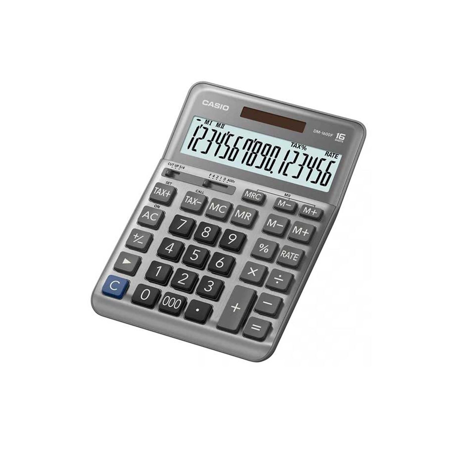 Casio Dm-1600f 16 Hane Masa Üstü Hesap Makinesi
