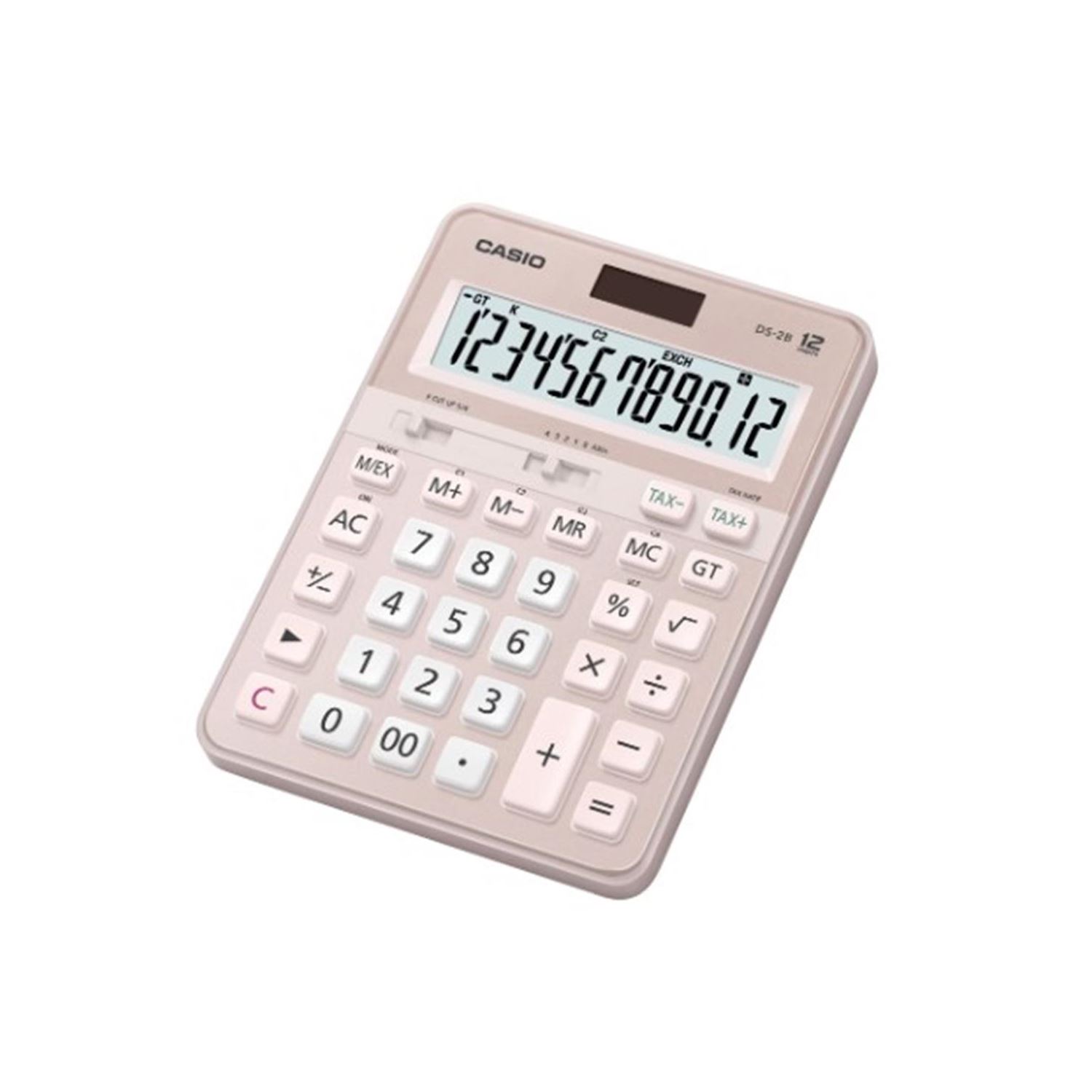 Casio Ds-2b Masa Üstü Hesap Makinesi Pembe