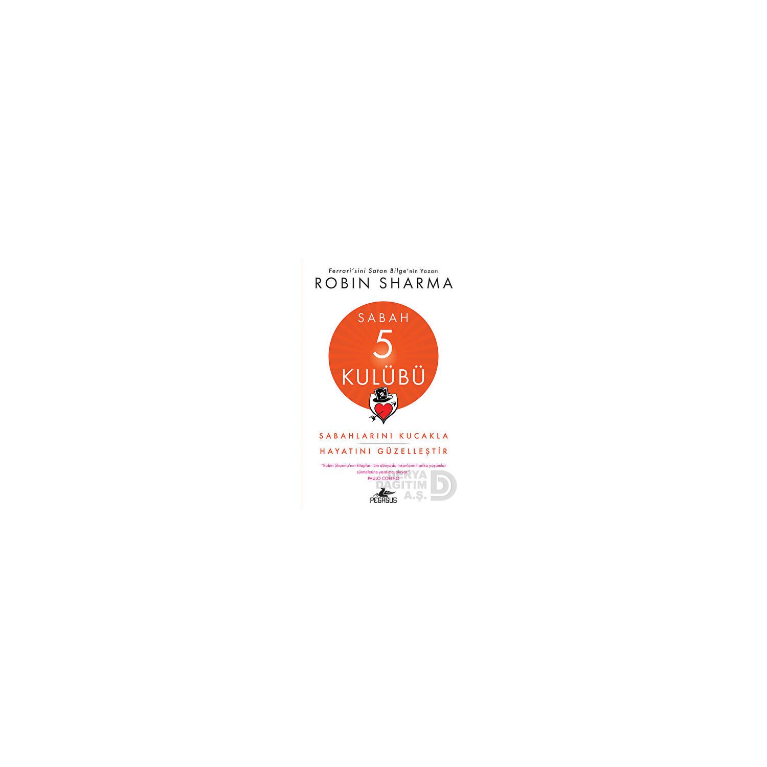 Pegasus Yayınları Sabah 5 Kulübü Self-Help Book