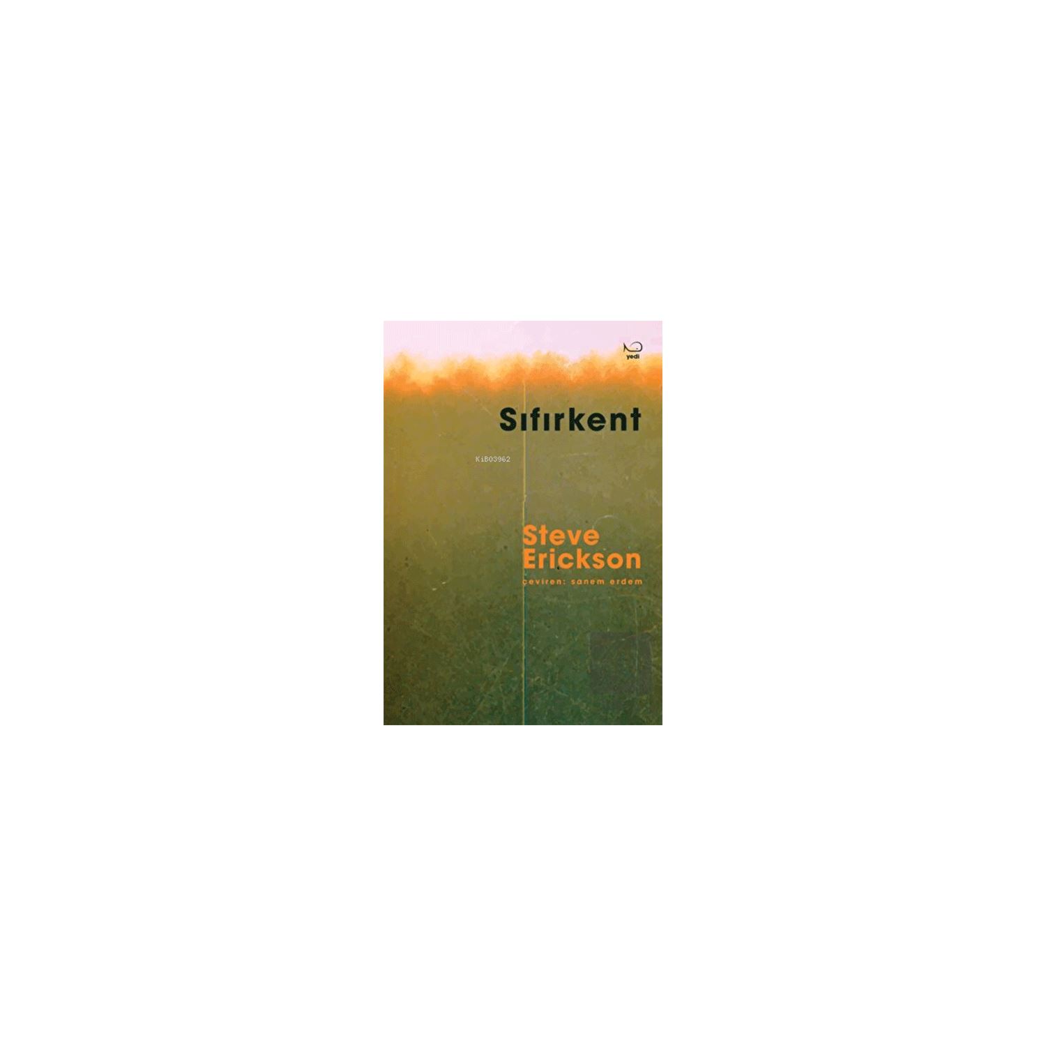 Yedi Yayınları Sıfırkent Turkish Novel