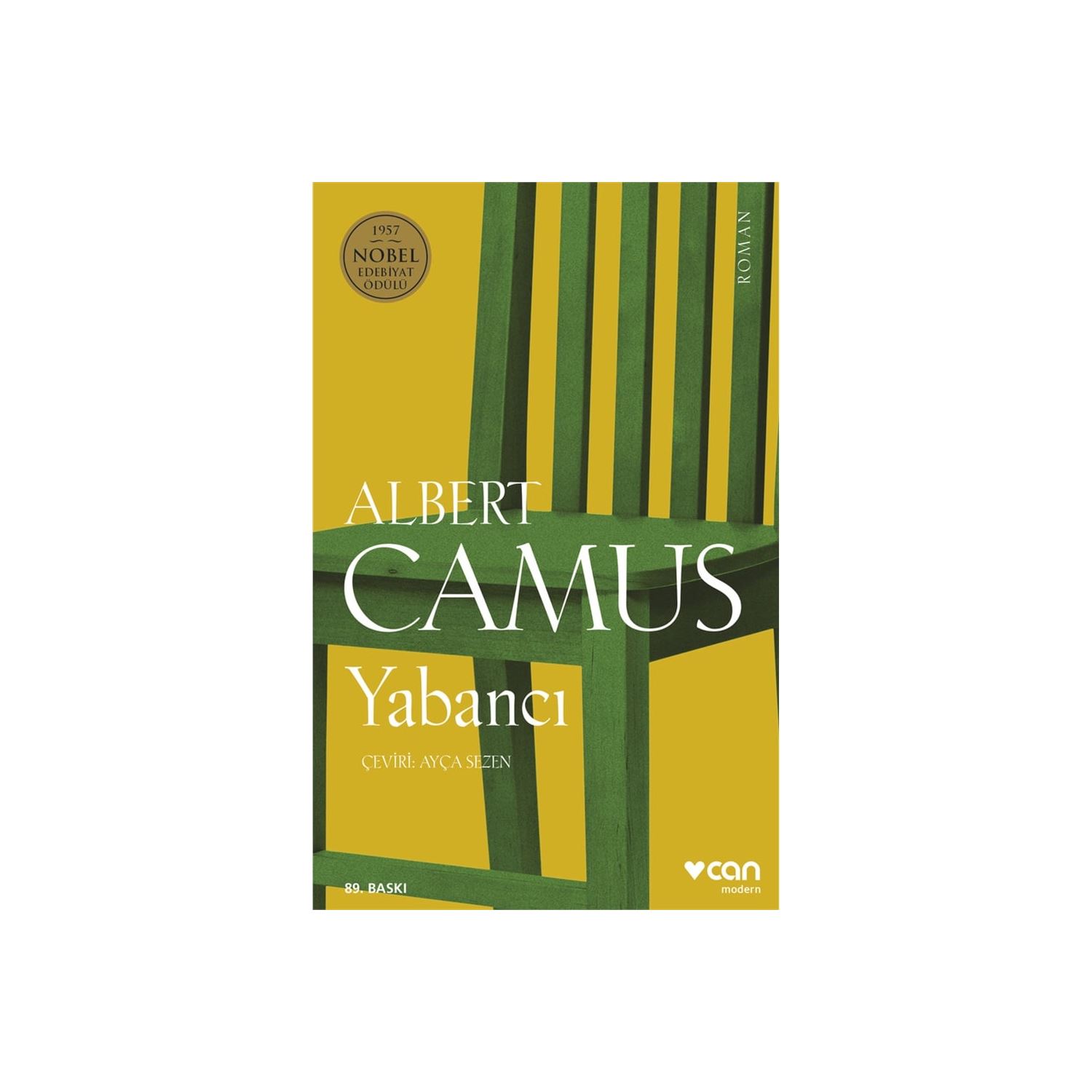 Albert Camus Yabancı Roman Karton Kapak