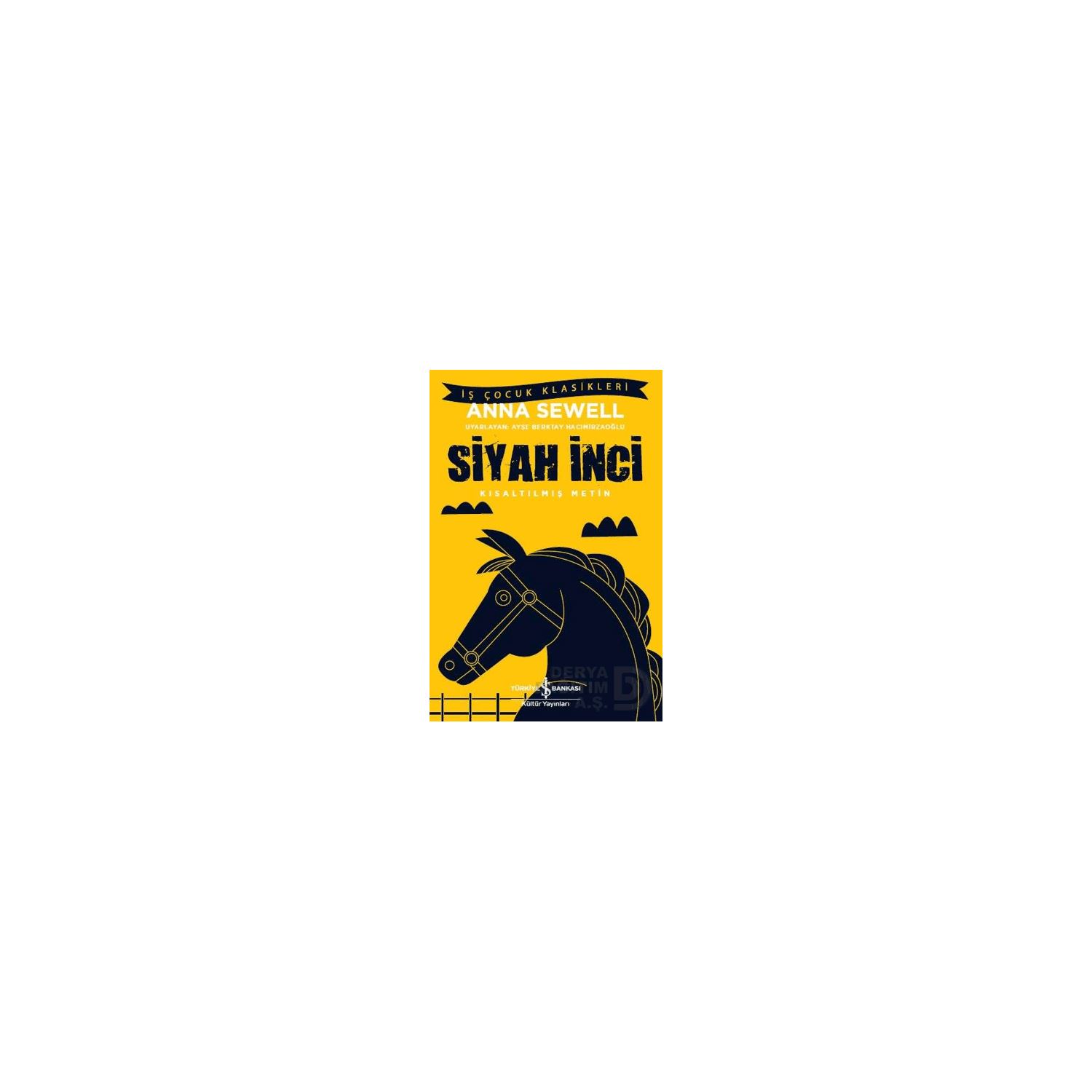 İş Bankası Kültür Yayınları Siyah İnci Children's Novel 9786052955925