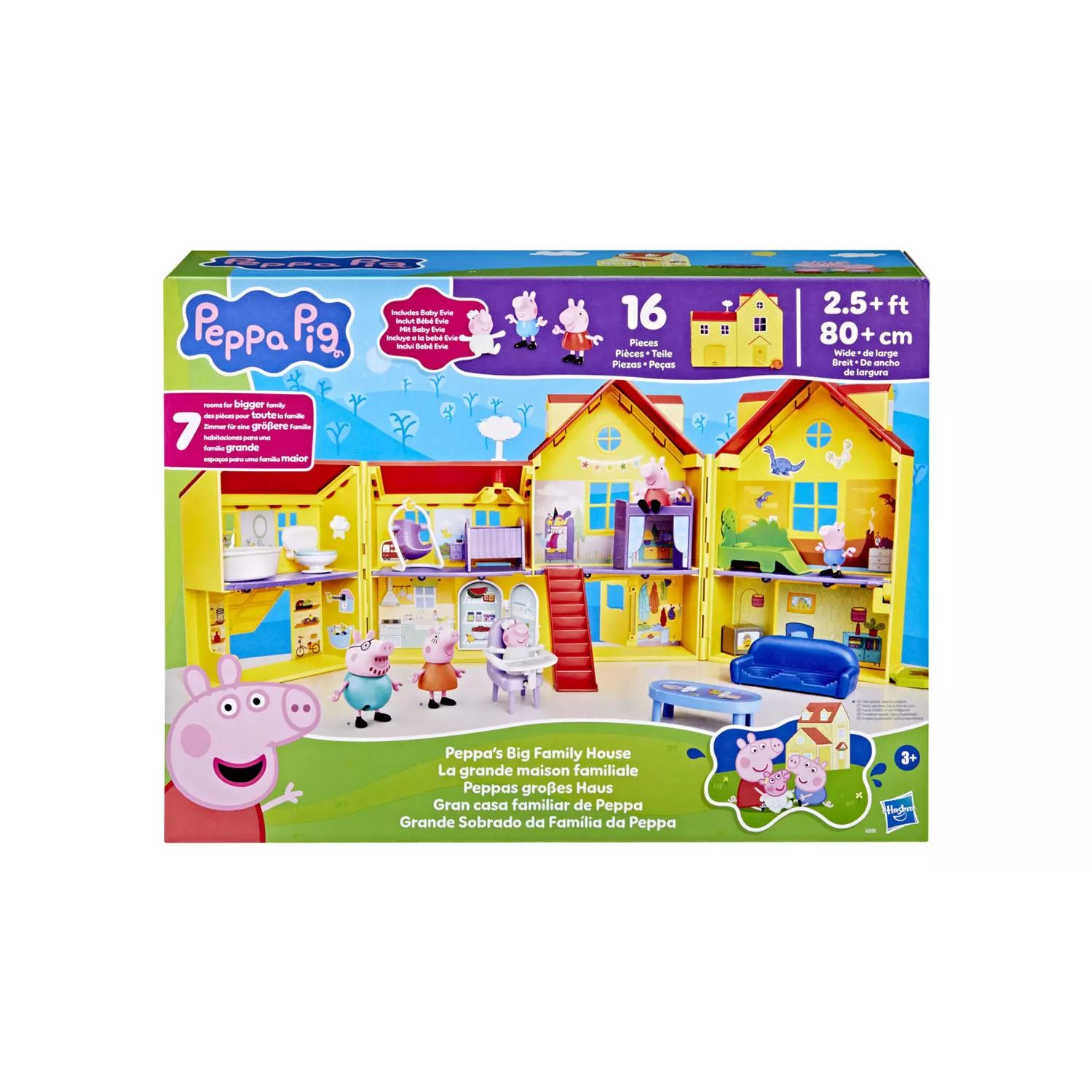 Mattel G0508 Большой семейный дом Peppa Pig
