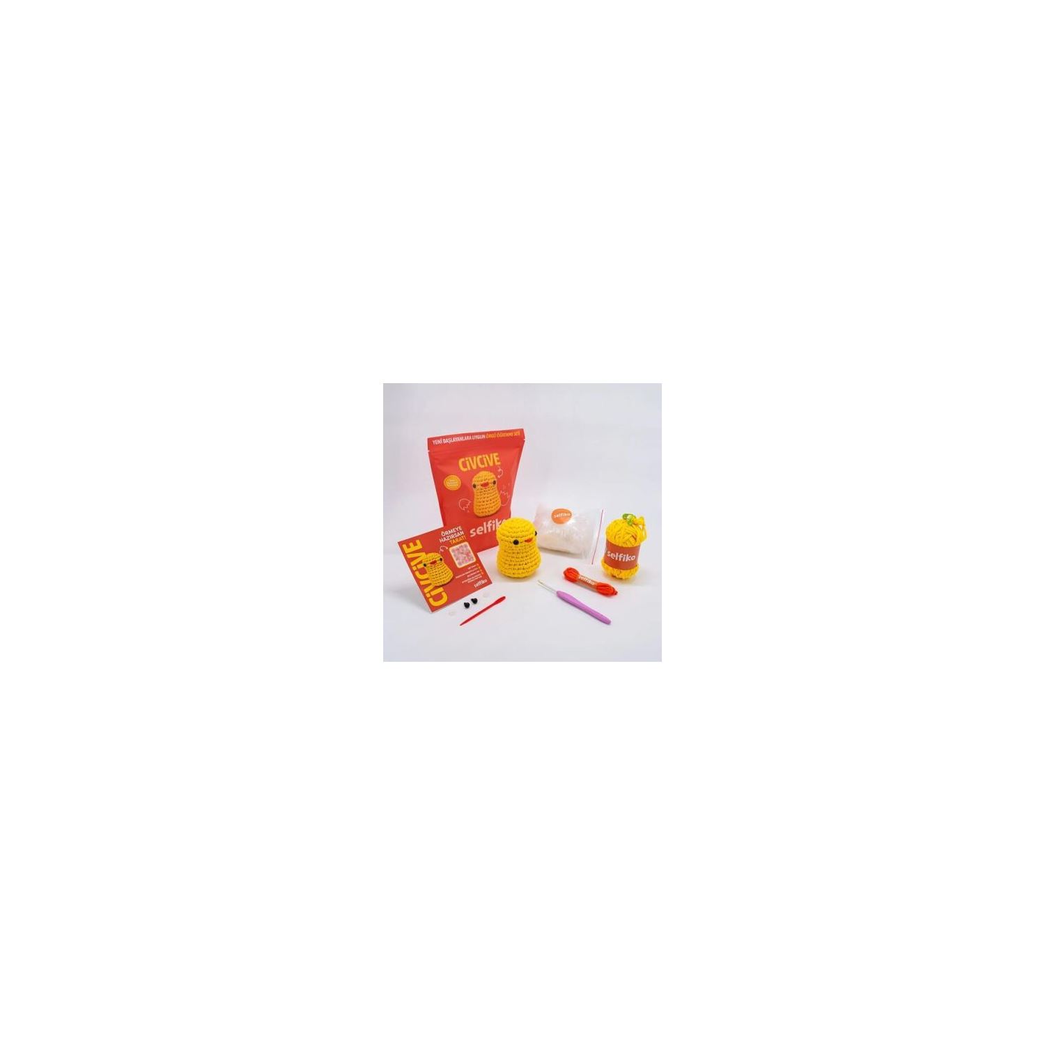 Selfiko Civcive Chick Knitting Yarn Kit