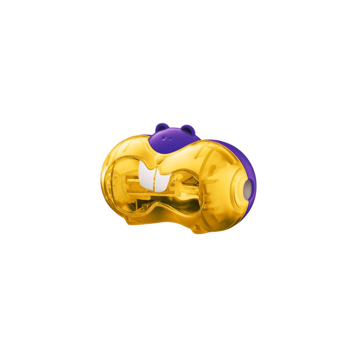 Maped Croc Croc 018411-2 Yellow Double-Hole Pencil Sharpener