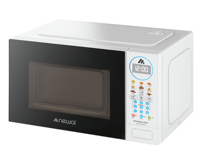 Newal MWO2535/1 White Digital Microwave Oven 25 L