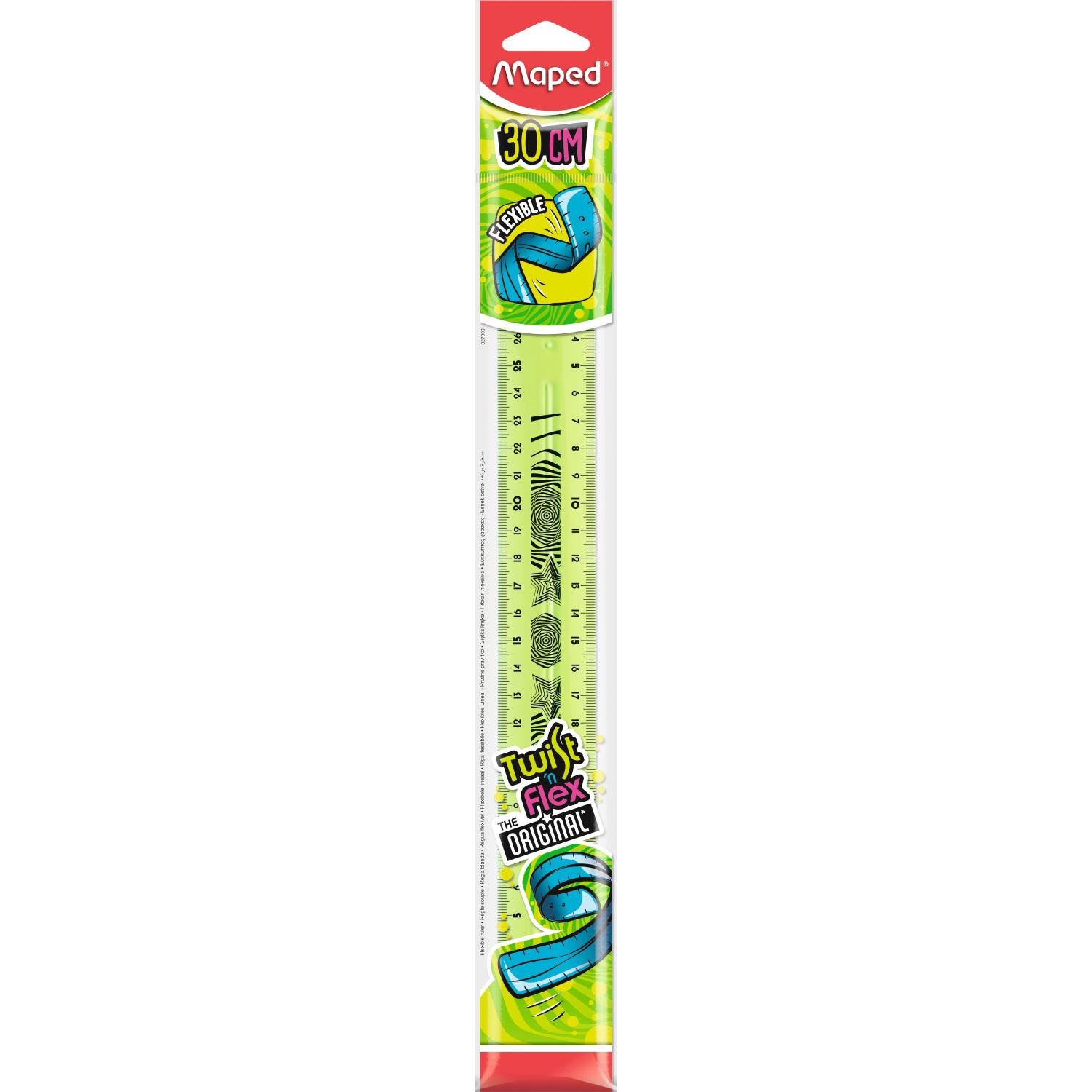 Maped Twist'n Flex Cetvel 30cm Yeşil