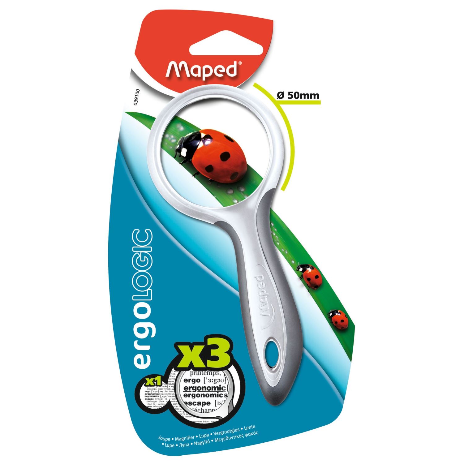 Maped Ergologic Büyüteç 50mm Beyaz