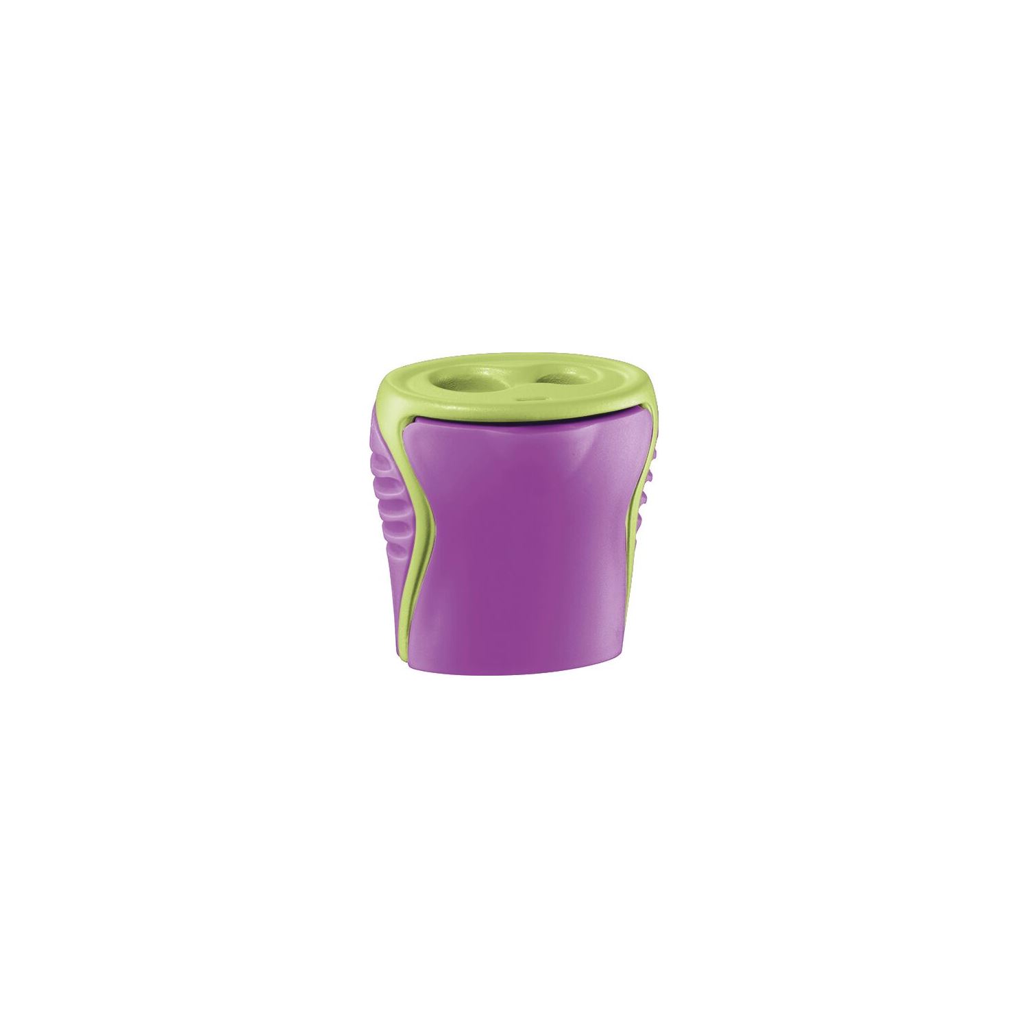 Maped 062211-2 Purple Plastic Pencil Sharpener with 2 Compartments