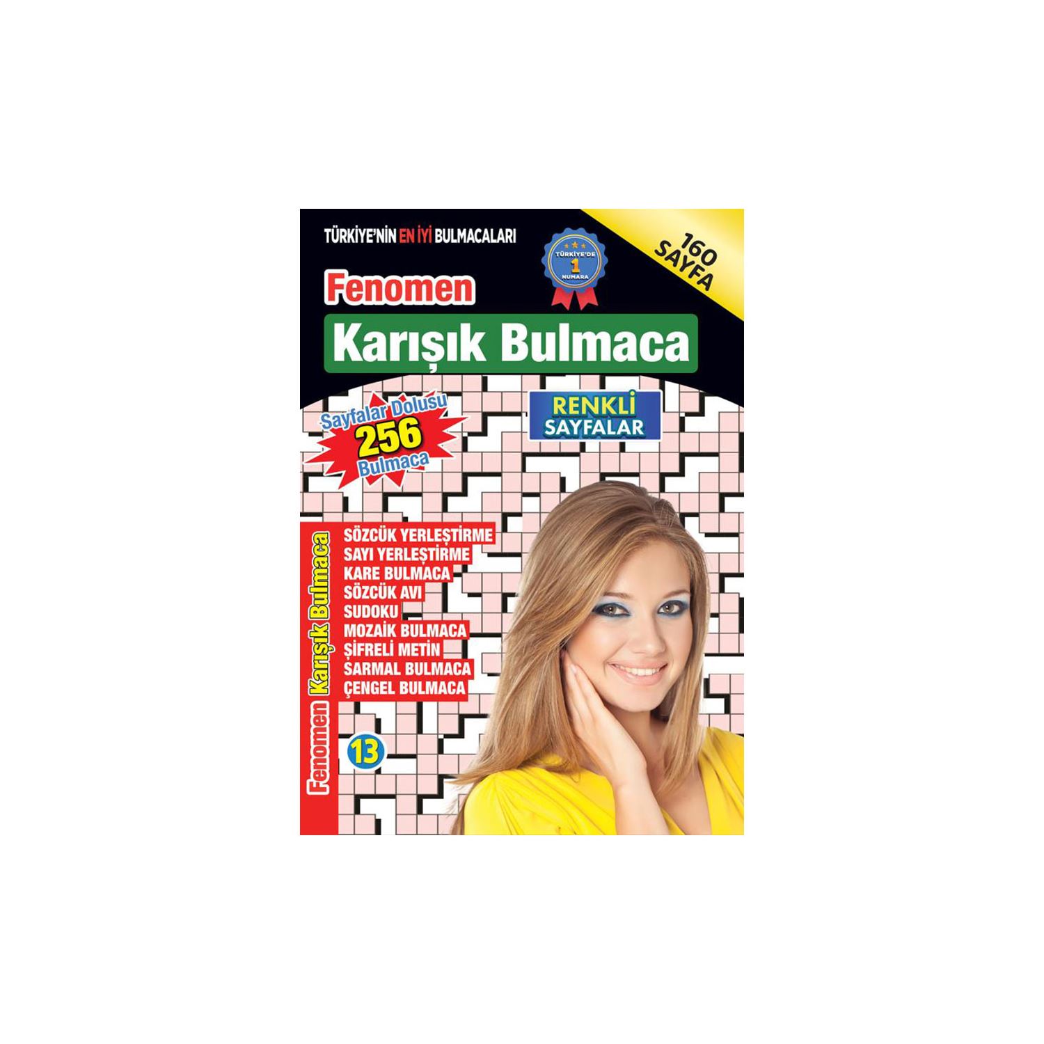 Derya Dagtım Fenomen Mixed Puzzle Book - 13