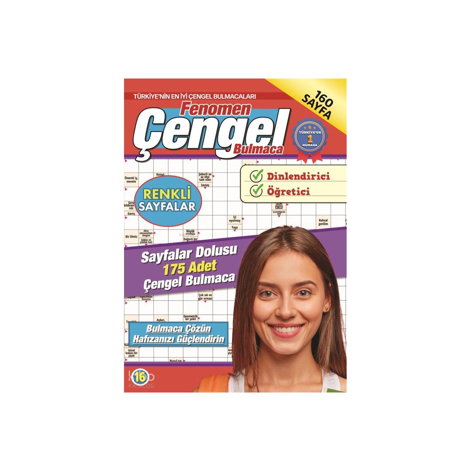 Derya Dagtım Fenomen Çengel Bulmaca - 16, 9786256138285