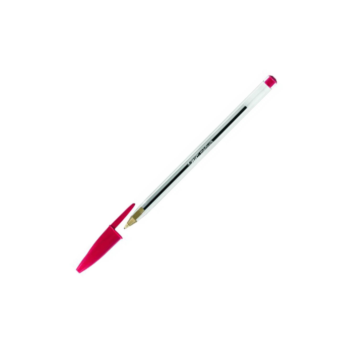 Bic Cristal Medium Red Ballpoint Pen 847899